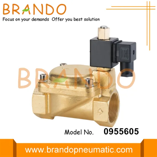 0955705 1.5'' NO Air Compressor Brass Solenoid Valve