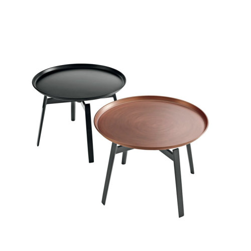 Minimalist Metal Replica Husk Around Coffee Side Table