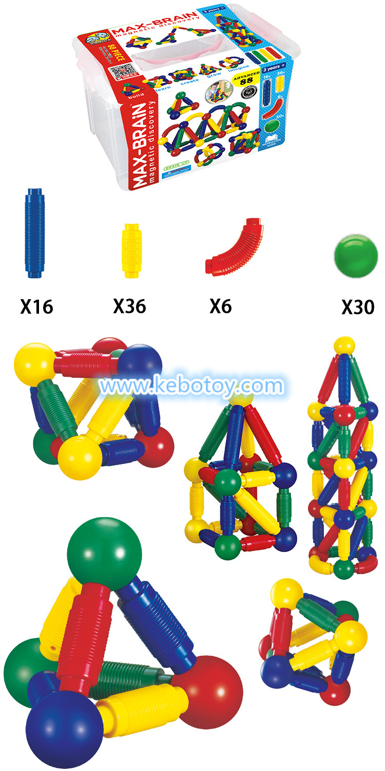 KBW-88 magnetic sticks and balls toys