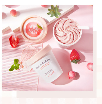 Vitamin C Nicotinamide Whitening Body Scrub for Acne Treatment and Deep Cleansing
