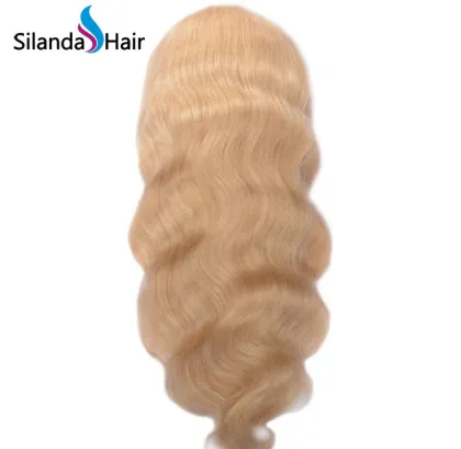 Classic #613 Body Wave Blonde Remy Human Hair Lace Frontal Wigs
