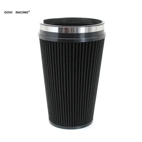 260 mm hoher schwarzer konischer Luftfilter