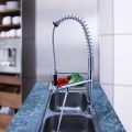 New European Kitchen Fold Down Faucet