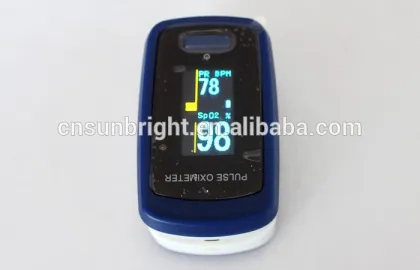 OLED Fingertip Pulse Oximeter with Fingertip Pulse Oximeter