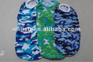 2012 Hot sale fashion pet clothes/Camouflage vest