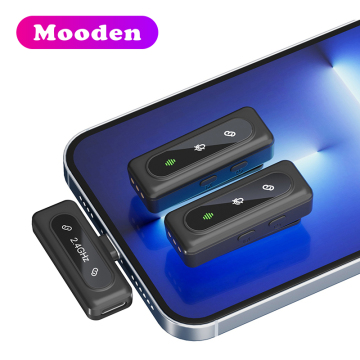J50 Wireless Lapel Microphone with Charging Case