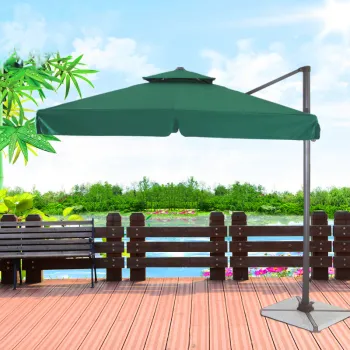 Luxury Roman Style 360 Degree Rotatable Square Patio Umbrella