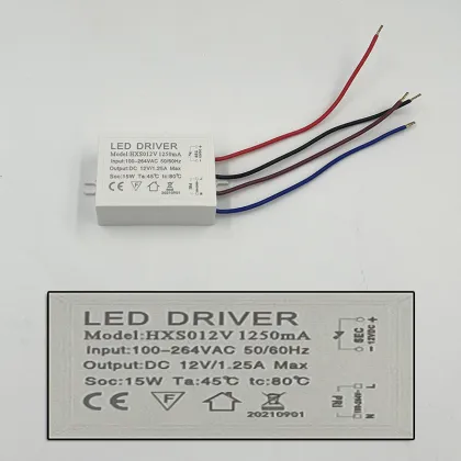 High-Quality 6-72W LED Lighting Transformers and Drivers for Lamps/Strips