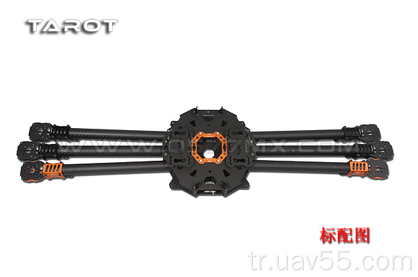 T810 Katlanabilir Hex-Copter Çerçevesi Seti TL810A Çok Copter Frame