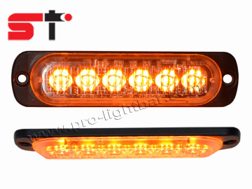 Car grille surface mount led lighthead