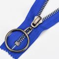 Fashion lubricated metal zippers with O ring