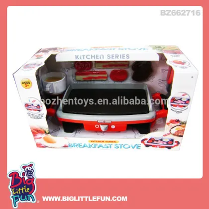 Kitchen toy bbq toy breakfast stove toy