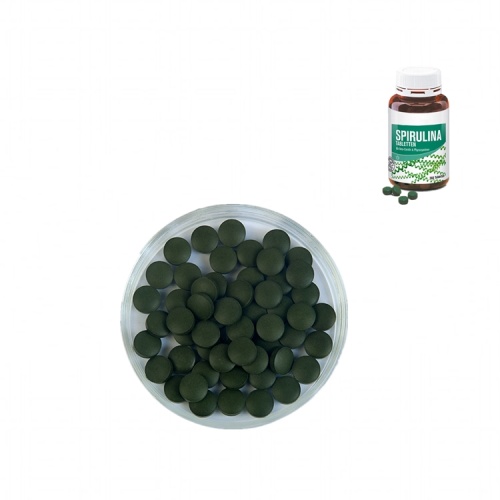 Organic plant powder spirulina tablet for food supplement spirulina tablet Supplier