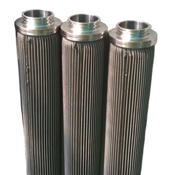 Cleanble 316L สแตนเลส 222 FIN END CAP CARTRIDGE CARTRIDGE สำหรับการบำบัดน้ำและเครื่องดื่ม