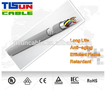 LIY (ST) CY TP AL shielding control data transmition cables