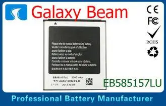 EB585157LU 2000mAh Li-ion Samsung Cell Phone Battery For Ga