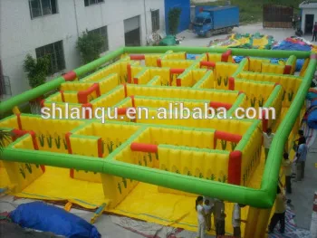 Commercial inflatable maze for sale