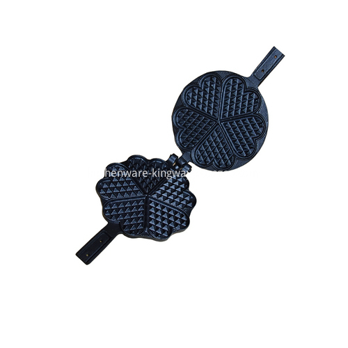 Round Cast Iron Waffle Pan