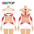 Mangas compridas uniforme de torcida com a melhor pedra