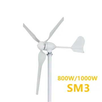800W 1000W 12v/24v/48v Horizontal Wind Turbine Generator