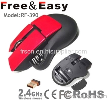 2000 Cpi 2.4g Wireless Ergonomic Gaming Mouse 