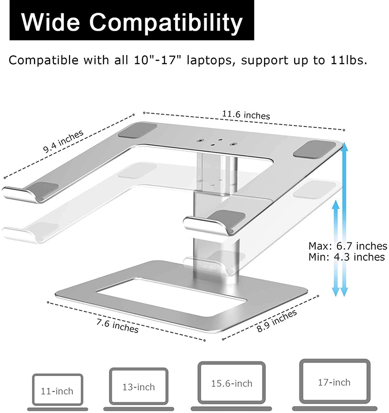 Adjustable Laptop Stand, Portable Laptop Stand