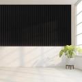 Decorative 3d effect acoustic wood wall panel