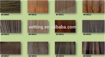 wood grain foil for outside doors