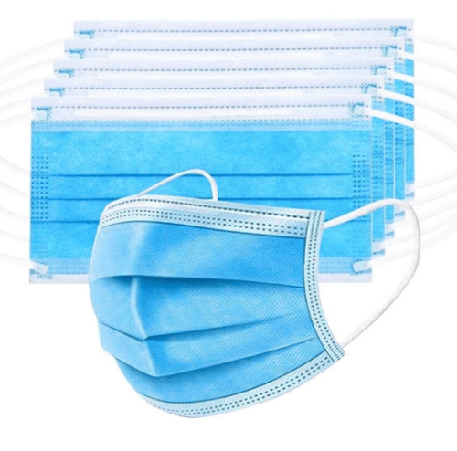 Dental supply surgical face mask individually wrapped