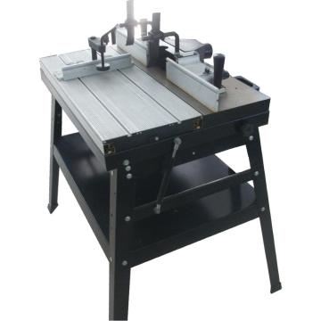 High Quality RT014 Cast Iron Router Table with Fence Stand and Steel Cabinet