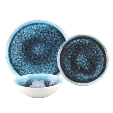 New Design Luxury Style Reactive Glazed Dinnerware Sets