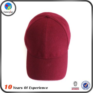 custom sports wool baseball cap