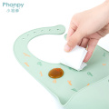 Baby Weaning Bib Set With Catcher Waterproof BPAFree