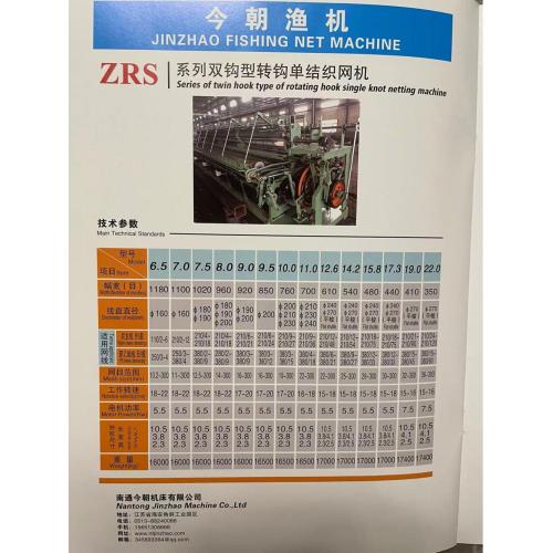 ZRS Series สำหรับเครื่องประเภทตะขอคู่