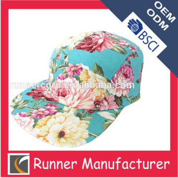 Design your unique scnapbak cap with floral wholesale