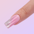 New arrivals glisten rhinestone pink false nails