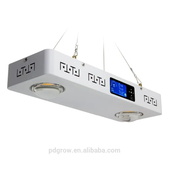 High Efficiency LED Plant Full Spectrum CXB3590 Grow Light with LED Screen
/