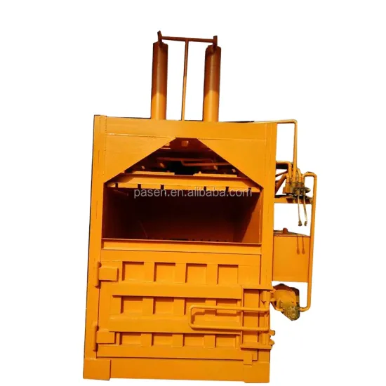Cardboard Baling Press Machine