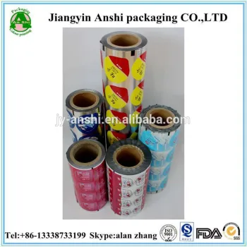 Popular & accepted OEM food packaging plastic roll film packaging film roll