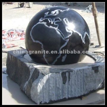 granite floating ball fountain