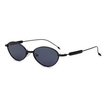 OEM Vintage Oval Metal Polarized Sunglasses TAC Lens