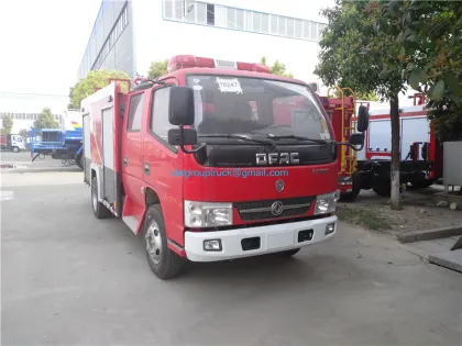 Dongfeng fire fighting truck with fire fighting equipment