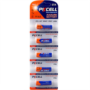 PKCELL Brand Super Alkaline 27A 12V Batteries