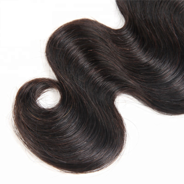 Honest Hair Manufacturer Directly Sell Natural Wave Virgin Brazilian Human Hair Bundles With Lace Frontal Closure