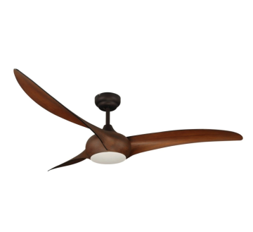 Small wood fan blade DC ceiling fan