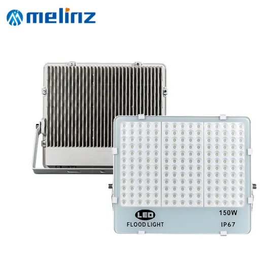MELINZ Adjustable Waterproof IP67 Ultra-Thin LED Flood Lamp for Outdoor Park