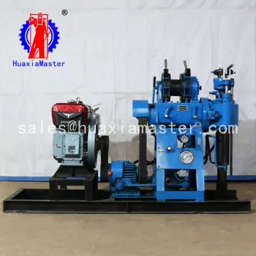 XY-130 hydraulic core drilling rig / crawler hydraulic drilling machine and borehole machine for sale