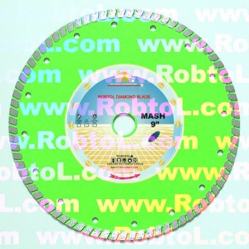 5.5'' Turbo Rim Small Diamond cutting Blade for Hard Masonry Material--MASH