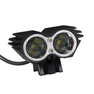 100m Waterproof Max 1200 Lumens Double Motorcycle Headlight (JKXT0002)
