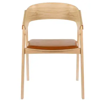 Muuto chair designer solid wood single chair